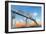 Florida - View of Sunshine Skyway Bridge-Lantern Press-Framed Art Print