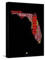 Florida Word Cloud 1-NaxArt-Stretched Canvas