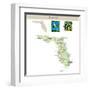 Florida-IndianSummer-Framed Art Print