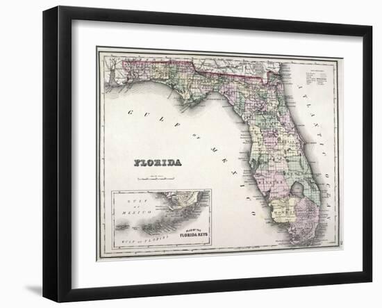 Florida-null-Framed Giclee Print