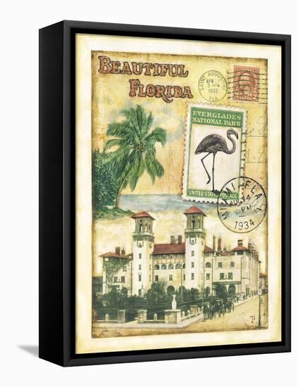 Florida-Tina Chaden-Framed Stretched Canvas