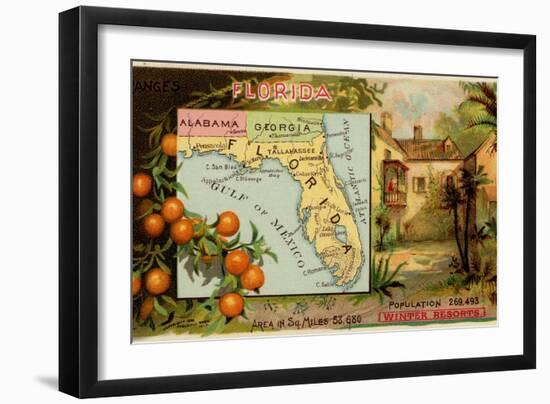 Florida-Arbuckle Brothers-Framed Art Print