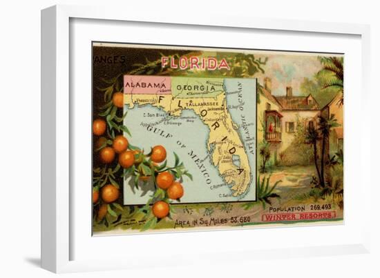 Florida-Arbuckle Brothers-Framed Art Print