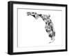 Florida-Jace Grey-Framed Art Print