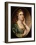Florine (Oil on Canvas)-John Robert Dicksee-Framed Giclee Print