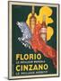 Florio e Cinzano, 1930-Leonetto Cappiello-Mounted Art Print