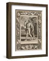 Floris IV, Count of Holland in Armour for a Tournament-null-Framed Art Print
