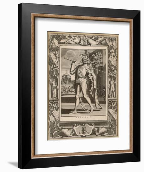 Floris IV, Count of Holland in Armour for a Tournament-null-Framed Art Print