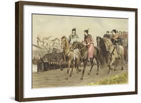 Floris V, Count of Holland, and Gijsbrecht IV of Amstel, 26 July 1274-Willem II Steelink-Framed Giclee Print