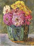 Stilleven Met Zinnias in Een Gemberpot-Floris Verster-Art Print