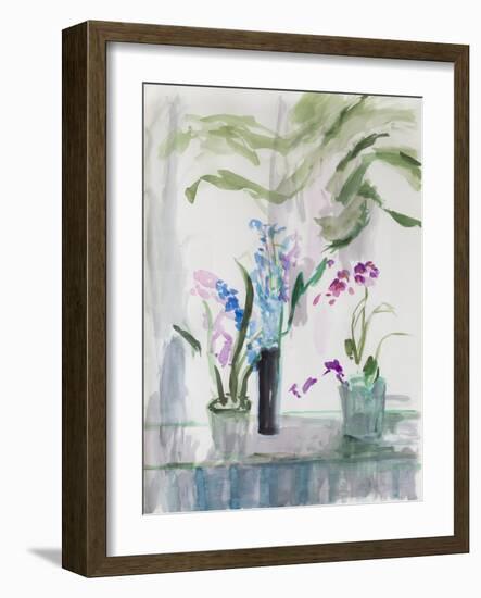 Florist Grey Day-Julie Held-Framed Giclee Print