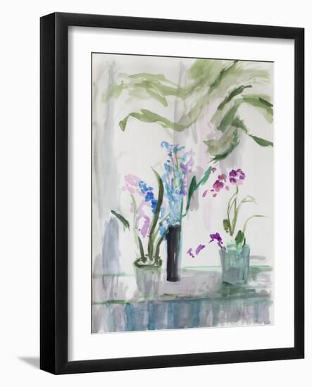 Florist Grey Day-Julie Held-Framed Giclee Print