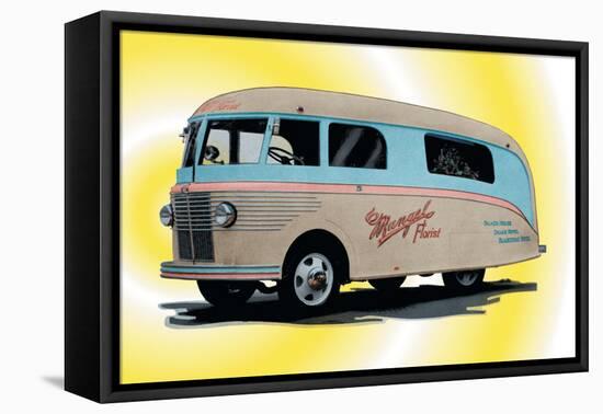Florist's Truck-null-Framed Stretched Canvas