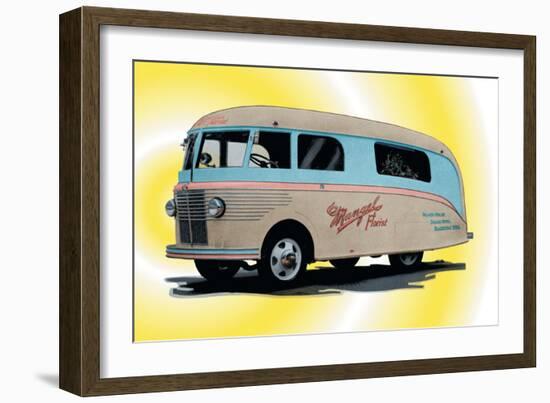 Florist's Truck-null-Framed Art Print