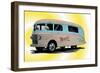 Florist's Truck-null-Framed Premium Giclee Print