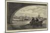 Flounder Fishing at Waterloo Bridge-null-Mounted Giclee Print
