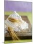 Flour and Wheat on Cutting Board-Leigh Beisch-Mounted Photographic Print