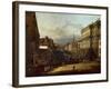 Flour Market Squarein Vienna-Bernardo Bellotto-Framed Giclee Print