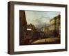 Flour Market Squarein Vienna-Bernardo Bellotto-Framed Giclee Print