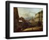 Flour Market Squarein Vienna-Bernardo Bellotto-Framed Giclee Print