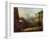 Flour Market Squarein Vienna-Bernardo Bellotto-Framed Giclee Print