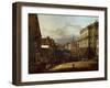 Flour Market Squarein Vienna-Bernardo Bellotto-Framed Giclee Print