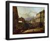 Flour Market Squarein Vienna-Bernardo Bellotto-Framed Giclee Print