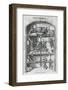 Flour Mill, 16th Century Artwork-Middle Temple Library-Framed Photographic Print