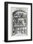 Flour Mill, 16th Century Artwork-Middle Temple Library-Framed Photographic Print