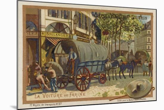 Flour Wagon-null-Mounted Giclee Print