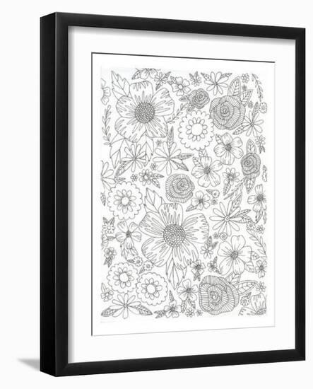 Flourish Descent-Pam Varacek-Framed Art Print