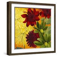 Flourish Flowers-Jenaya Jackson-Framed Art Print