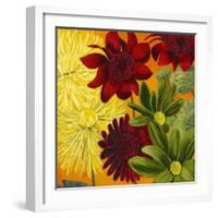 Flourish Flowers-Jenaya Jackson-Framed Art Print