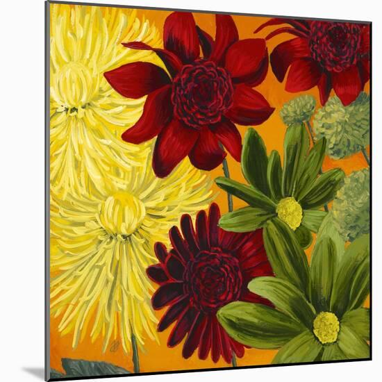 Flourish Flowers-Jenaya Jackson-Mounted Art Print