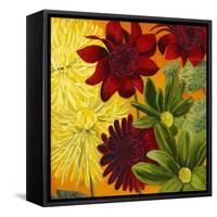 Flourish Flowers-Jenaya Jackson-Framed Stretched Canvas