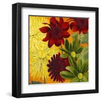 Flourish Flowers-Jenaya Jackson-Framed Art Print