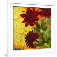 Flourish Flowers-Jenaya Jackson-Framed Art Print