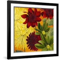 Flourish Flowers-Jenaya Jackson-Framed Art Print