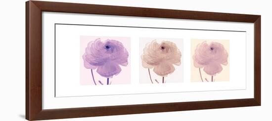 Flourish Triptych-Katja Marzahn-Framed Art Print