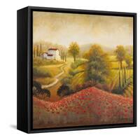 Flourishing Vineyard Square I-Michael Marcon-Framed Stretched Canvas