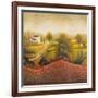 Flourishing Vineyard Square I-Michael Marcon-Framed Premium Giclee Print