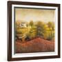 Flourishing Vineyard Square I-Michael Marcon-Framed Art Print