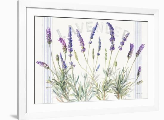 Floursack Lavender V-Danhui Nai-Framed Art Print