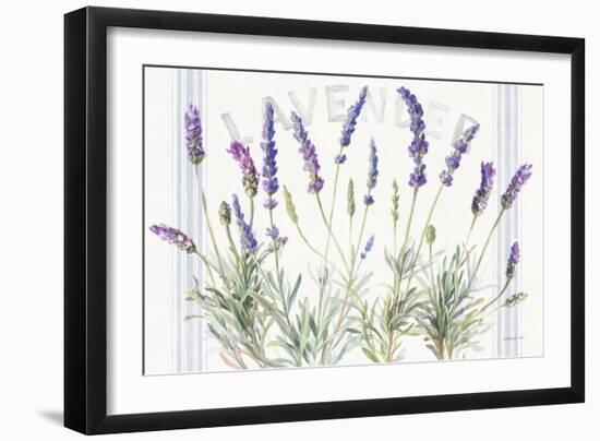 Floursack Lavender V-Danhui Nai-Framed Art Print