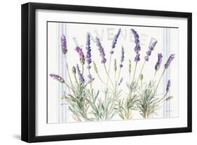 Floursack Lavender V-Danhui Nai-Framed Art Print