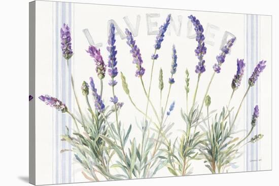 Floursack Lavender V-Danhui Nai-Stretched Canvas