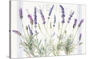 Floursack Lavender V-Danhui Nai-Stretched Canvas