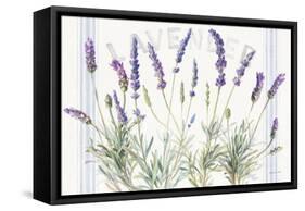 Floursack Lavender V-Danhui Nai-Framed Stretched Canvas