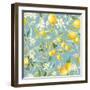 Floursack Lemon Pattern IB-Danhui Nai-Framed Art Print