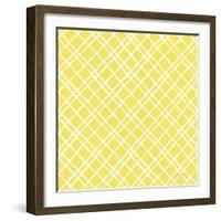 Floursack Lemon Pattern IIA-Danhui Nai-Framed Art Print